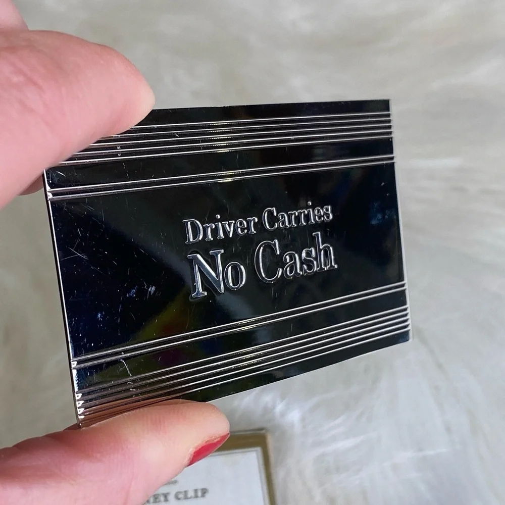 Pottery Barn Silver Money Clip #8319 